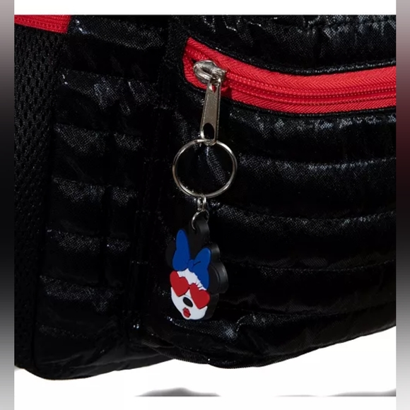 BIOWORLD๐ DISNEY Minnie Mouse Quilted Backpack - Picture 3 of 15